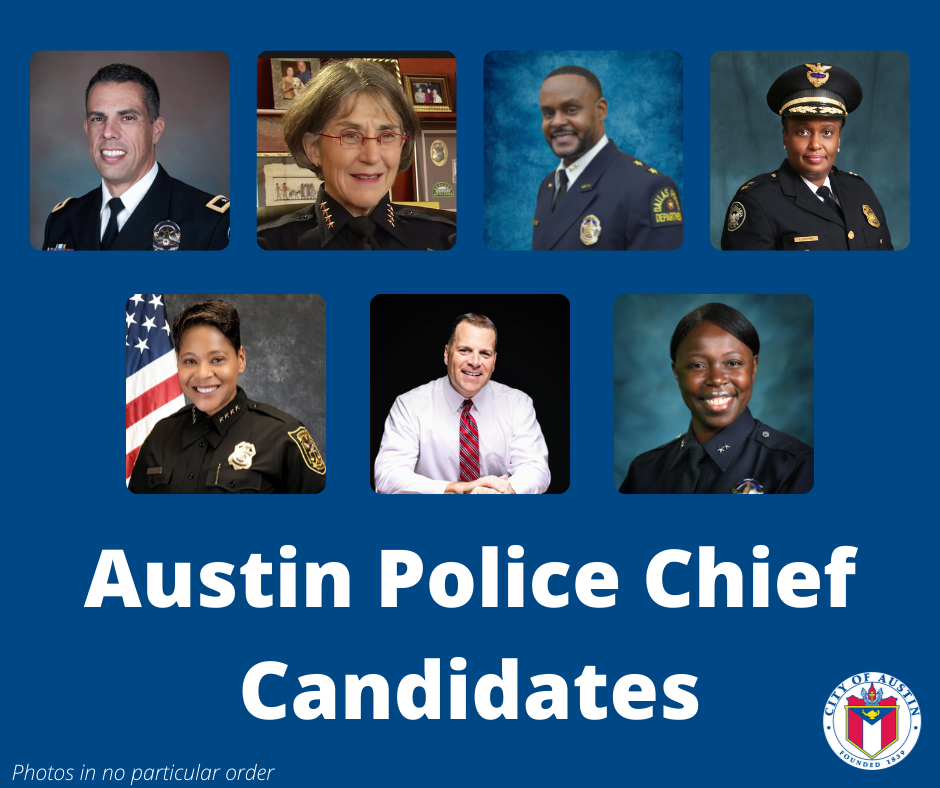 City of Austin Identifies Top Seven Candidates for Austin’s Next Police
